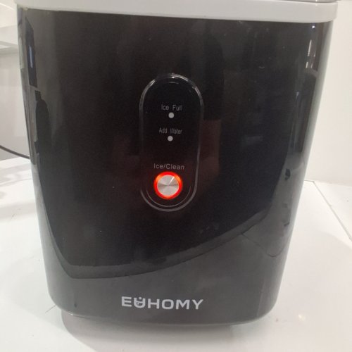 EUHOMY COUNTERTOP NUGGET ICE MAKER - 34LBS/DAY - BLACK (MODEL: IM-12S) image 2