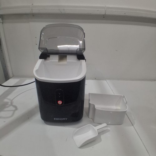 EUHOMY COUNTERTOP NUGGET ICE MAKER - 34LBS/DAY - BLACK (MODEL: IM-12S) image 3