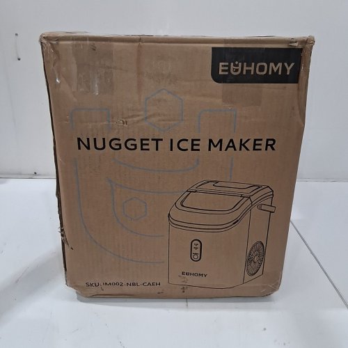 EUHOMY COUNTERTOP NUGGET ICE MAKER - 34LBS/DAY - BLACK (MODEL: IM-12S) image 9