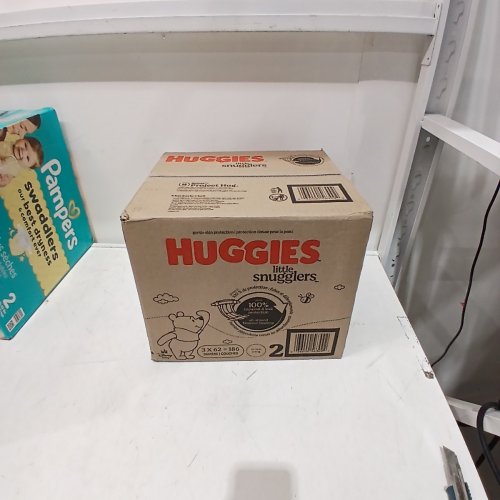 186PK HUGGIES LITTLE SNUGGLERS DIAPERS - SIZE 2 (MODEL: 56310) image 2