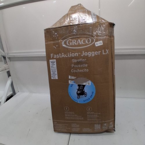 GRACO FASTACTION JOGGER LX STROLLER SYSTEM - DRIVE BLACK (MODEL: 2115427) image 4