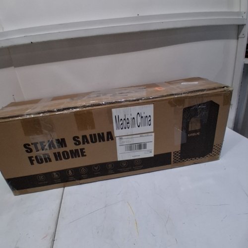 KASUE PORTABLE PERSONAL SAUNA TENT WITH CHAIR AND STEAMER - 3L - BLACK (MODEL:‎ SNF-000001) image 4