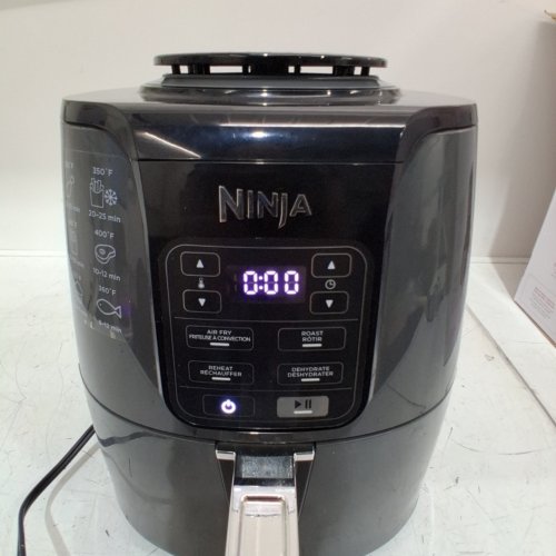 NINJA PROGRAMMABLE DIGITAL AIR FRYER - 3.8L CAPACITY - DARK GREY (MODEL: AF100C) image 2