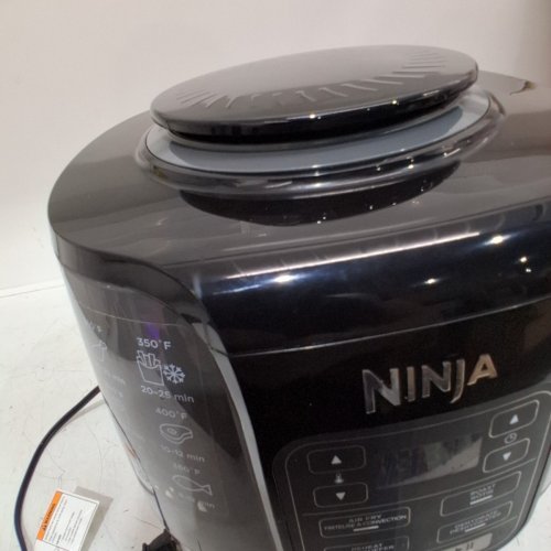 NINJA PROGRAMMABLE DIGITAL AIR FRYER - 3.8L CAPACITY - DARK GREY (MODEL: AF100C) image 8
