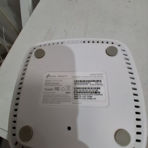 TP-LINK AXE7800 WIRELESS TRI-BAND ROUTER - WHITE (MODEL: EX920) image 2