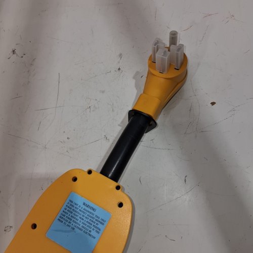 MECMO RV SURGE PROTECTOR 50 AMP CIRCUIT ANALYZER - YELLOW - (MODEL:‎DJ2B-50A1) image 4