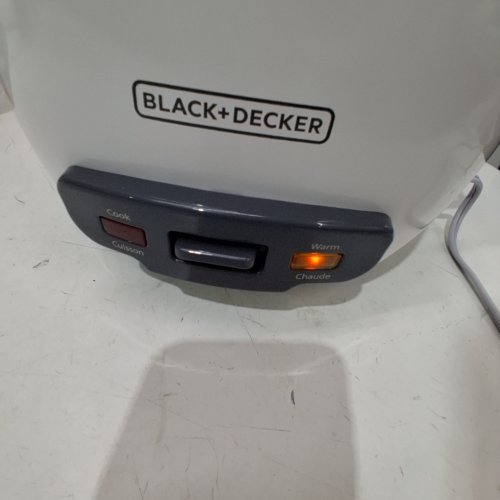 BLACK + DECKER 2-IN-1 RICE COOKER & FOOD STEAMER - 16 CUP (COOKED) CAPACITY - WHITE (MODEL: RC516C) image 2