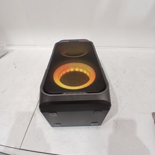 FOXDAWN 240W OUTPUT PORTABLE PARTY SPEAKER - BLACK AND ORANGE (MODEL: PARTYTIME300) image 5