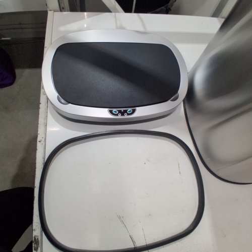 OVAL AUTOMATIC TOUCH FREE TRASH CAN - 13GAL - STAINLESS STEEL (MODEL: TC-1350R-SS) image 4