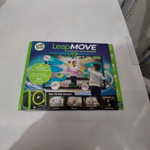 LEAPFROG LEAPMOVE ACTIVE LEARNING VIDEO GAME SYSTEM - BLACK/GREEN (MODEL: 80-618700) image 2