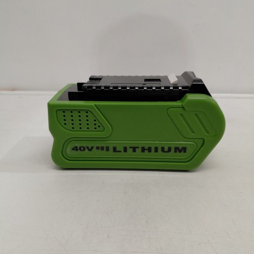 THIRD PARTY REPLACEMENT GREENWORKS 40 V 6000 MAH BATTERY - GREEN image 3