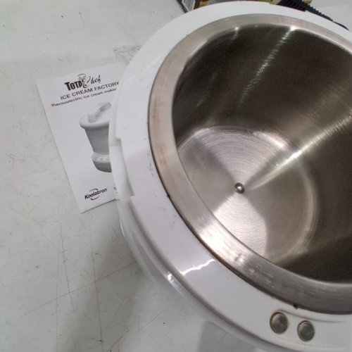 KOOLATRON TOTAL CHEF ICE CREAM FACTORY MAKER - 1.2L - 12V - WHITE (MODEL: TCIF06-G) image 5
