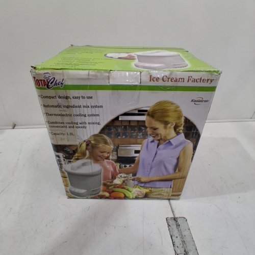 KOOLATRON TOTAL CHEF ICE CREAM FACTORY MAKER - 1.2L - 12V - WHITE (MODEL: TCIF06-G) image 6