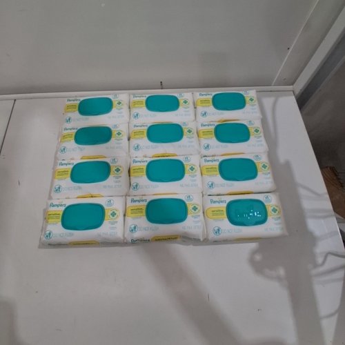 12PK PAMPERS SENSITIVE FRAGRANCE FREE BABY WIPES image 2