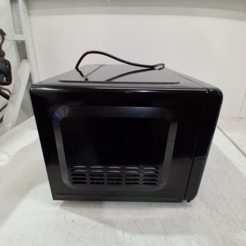 GALANZ RETRO STYLE COUNTERTOP MICROWAVE OVEN - 0.7CU.FT - BLACK - (MODEL: GLCMKZ09BKR09) image 9