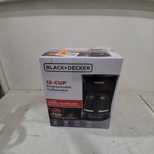 BLACK+DECKER PROGRAMMABLE COFFEEMAKER - 12-CUP GLASS CARAFE - BLACK (MODEL: CM1110BC-1) image 9