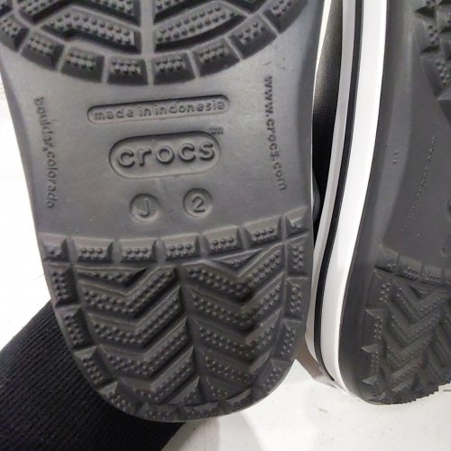 YOUTH CROCS CROCBAND CLOG MULE - SIZE 2 - BLACK image 2