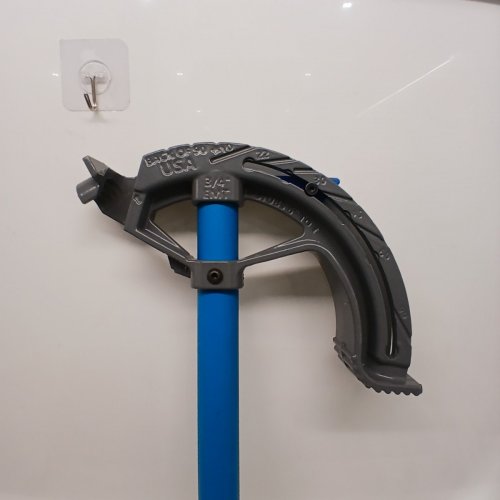 IDEAL INDUSTRIES PRECISE GUARDIAN TUBE BENDER - 3/4" - BLUE/GREY - (MODEL: 74-057) image 3