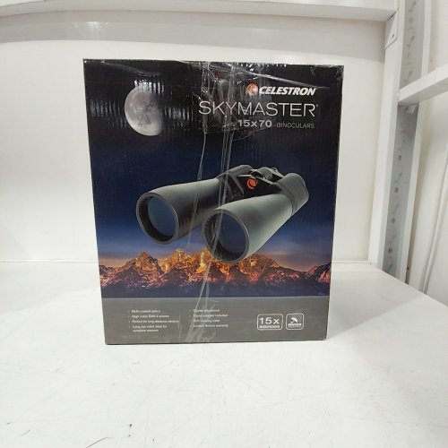 CELESTRON SKYMASTER 15X70MM BINOCULARS 15X MAGNIFICATION, BLACK - (MODEL: 71009) image 7
