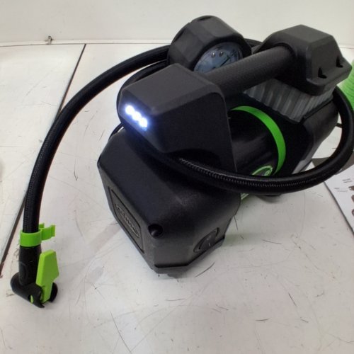 SLIME HEAVY DUTY TIRE INFLATOR - 12V - GREEN/BLACK image 2