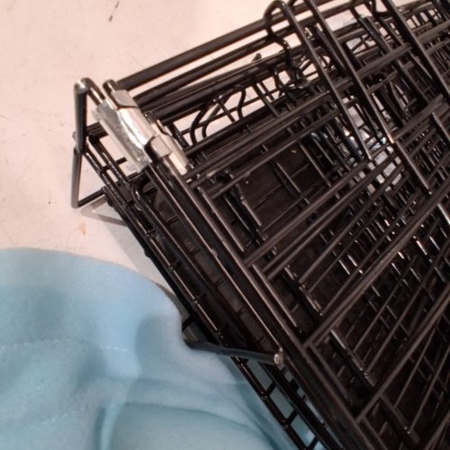LARGE BIRD CRATE - 43" X 30" - BLACK image 3