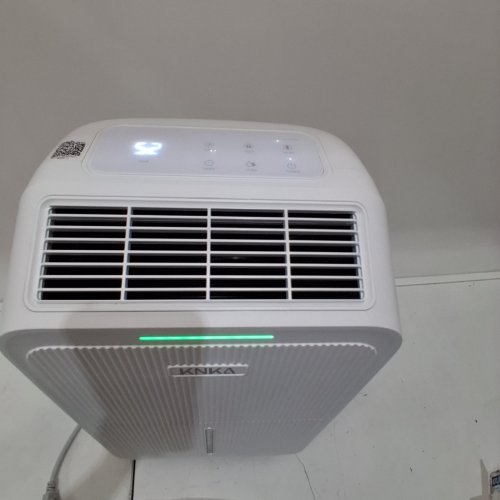 KNKA DEHUMIDIFIER WITH DRAIN HOSE - 2500SQFT - 230W - 120V - WHITE (MODEL: PD22SC-12) image 2