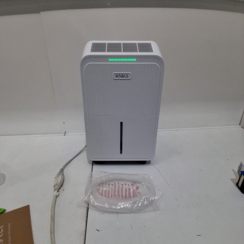 KNKA DEHUMIDIFIER WITH DRAIN HOSE - 2500SQFT - 230W - 120V - WHITE (MODEL: PD22SC-12) image 3