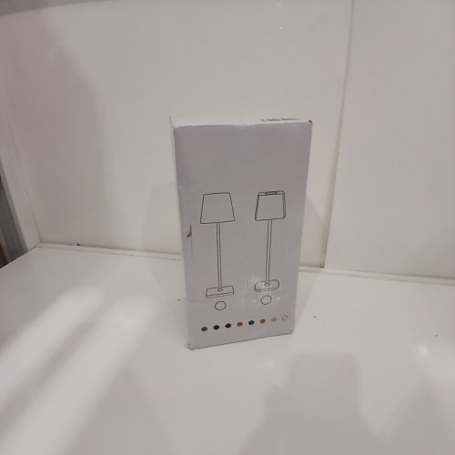 WIRELESS RECHARGABLE TOUCH CONTROL TABLE LAMP WITH 3 SETTINGS - WHITE image 3