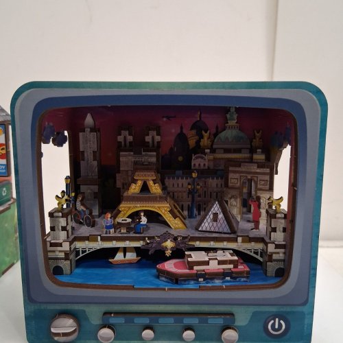 2PC ARKITEC 3D BUILD ARCHITECTURAL MODEL DIORAMAS - 17" X 8" - MULTICOLOR image 6