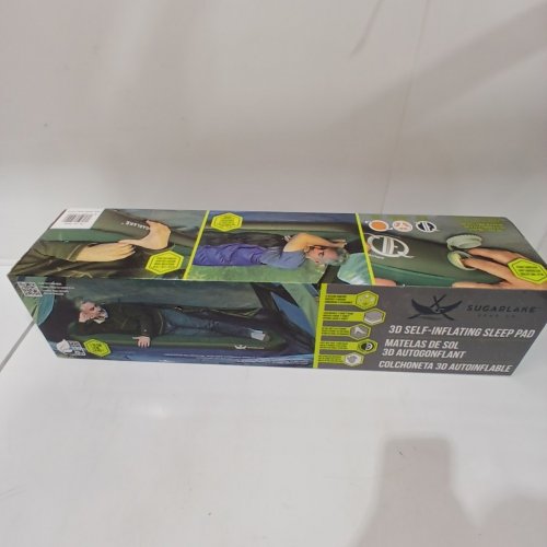 SUGARLAKE GEAR 3D SELF-INFLATING SLEEP PAD - 78" X 27" X 4" - GREEN (MODEL: 1996815) image 6