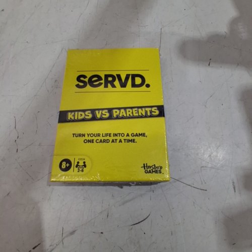 SERVD - KIDS VS PARENTS - THE HILARIOUS REAL-LIFE FAMILY CARD GAME - 2-6PLAYERS. image 2