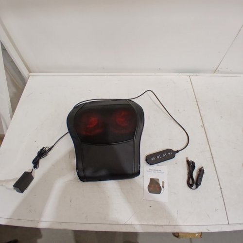 SHIATSU BACK NECK MASSAGER - 13" X 14.56" - BLACK (MODEL: JH-K3YX) image 5