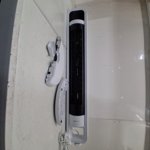 OMNIBREEZE PREMIUM 38" OSCILLATING TOWER FAN WITH WIFI CONTROL, 5-SPEEDS & REMOTE - WHITE/BLACK (MODEL: 5333021/DC2313R-G) image 3