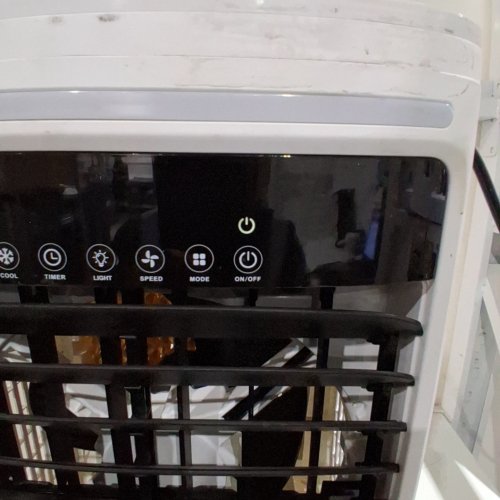 SERENELIFE PORTABLE EVAPORATIVE AIR COOLER FAN WITH WIFI APP AND REMOTE CONTROL - WHITE (MODEL: SLACL25WHGY) image 2