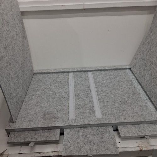 BECKO US 1000 PIECE FOLDING AND TILTING PUZZLE TABLE WITH 4 DRAWERS AND COVER - GRAY- (MODEL:B0FDFRQFHN) image 4