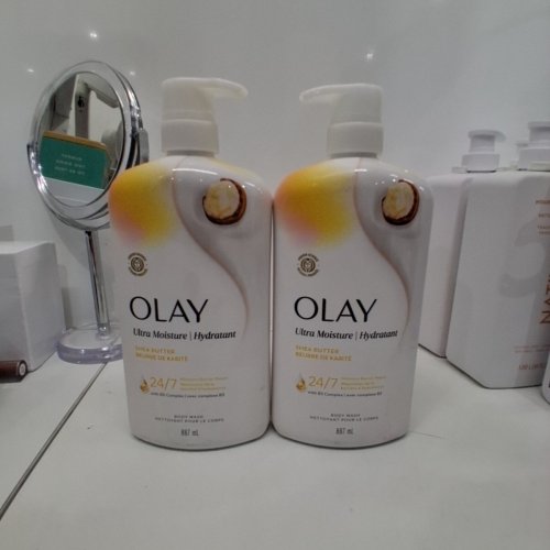 2PK OLAY ULTRA MOISTURE BODY WASH WITH VITAMIN B COMPLEX - SHEA BUTTER - 887ML image 2