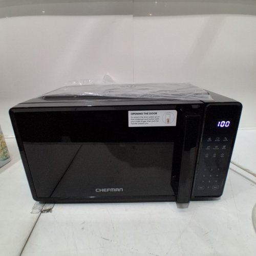 CHEFMAN COUNTERTOP MICROWAVE OVEN - 0.7 CU. FT - 700W - BLACK (MODEL: RJ55-7-V2-CA) image 4