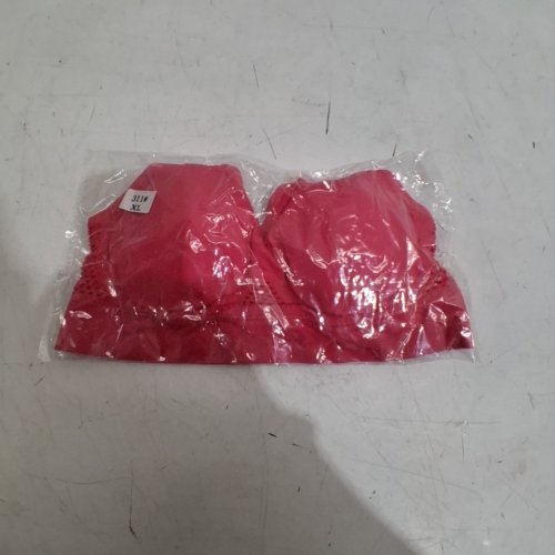 WOMEN'S BACKLESS SPORTS BRA - EXTRA LARGE - PINK image 2