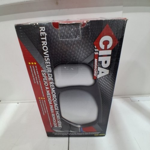 2PC CIPA MIRRORS CUSTOM TOWING MIRROR SET - FOR VARIOUS FORD MODELS - BLACK (MODEL: 11550) image 5