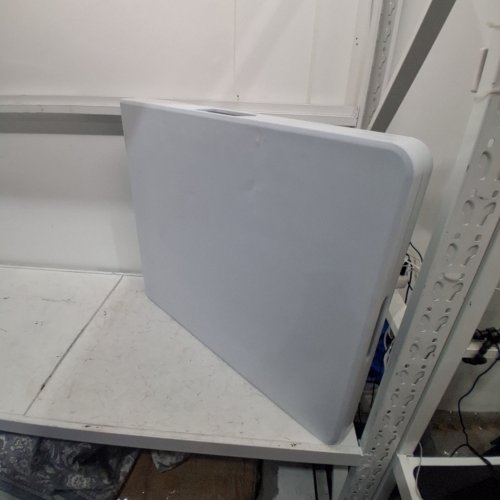 STAR ELITE MULTIPURPOSE PORTABLE FOLD-IN-HALF TABLE - 6FT - WHITE (MODEL: 1690752) image 2