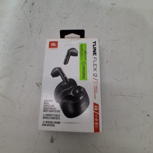 JBL BY HARMAN TUNE FLEX - TRUE WIRELESS NOISE CANCELLING IN EAR HEADPHONES WITH 32 HOUR PLAYBACK TIME - BLACK (MODEL: JBLTFLEXBLKAM) image 4