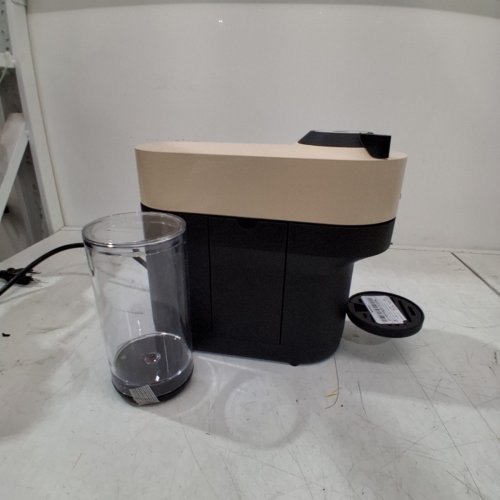 NESPRESSO BY DE LONGHI VERTUO POP+ SINGLE SERVE COFFEE AND ESPRESSO MACHINE - 750ML - SAND BEIGE(MODEL: ENV92BE) image 8