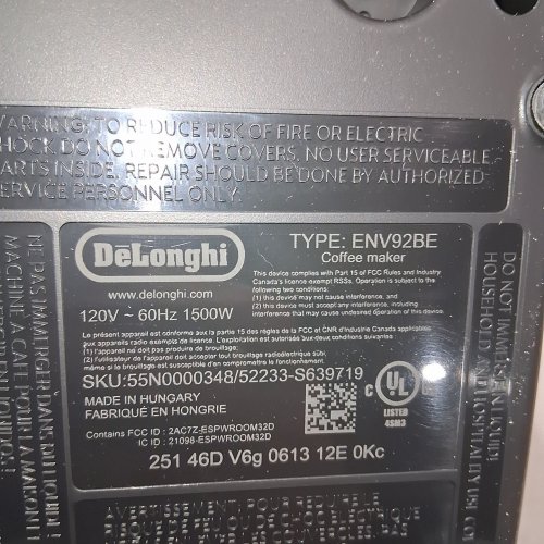 NESPRESSO BY DE LONGHI VERTUO POP+ SINGLE SERVE COFFEE AND ESPRESSO MACHINE - 750ML - SAND BEIGE(MODEL: ENV92BE) image 10