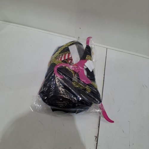 2PC BUCKING BEAUTY COSTUME SET - SMALL (4-6) - BLACK, RED, WHITE AND GOLD image 4