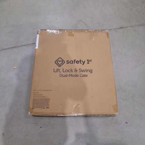 SAFETY 1ST LIFT, LOCK & SWING DUAL-MODE GATE - 28" - 42"X 26" - GREY (MODEL:GA048CWHOF1) image 3