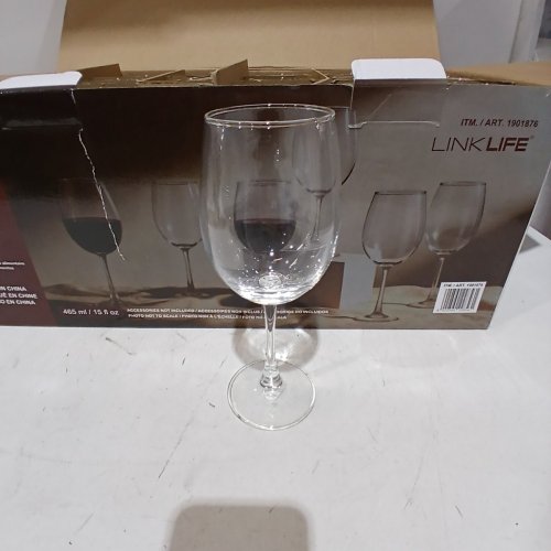 16PK LINKLIFE WINE GLASSES - 465 ML / 15 OZ (MODEL: 1901876) image 3