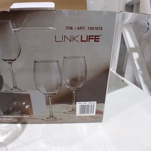 16PK LINKLIFE WINE GLASSES - 465 ML / 15 OZ (MODEL: 1901876) image 4