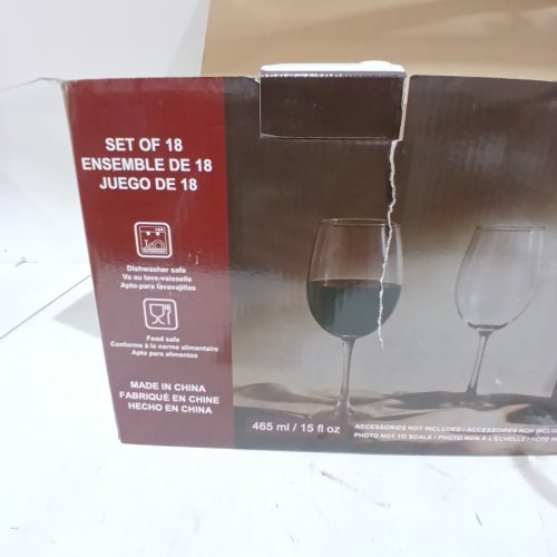 16PK LINKLIFE WINE GLASSES - 465 ML / 15 OZ (MODEL: 1901876) image 5
