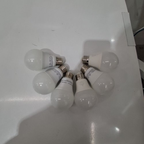6PK EVELOR A19 LED LIGHT BULBS - 13W - 1500LM - 5000K - DAYLIGHT WHITE image 3