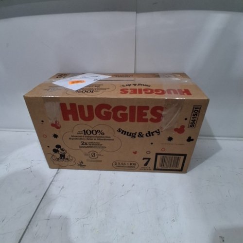 108PK HUGGIES SNUG & DRY DIAPERS - SIZE 7 (41LBS +) - MICKEY MOUSE image 3